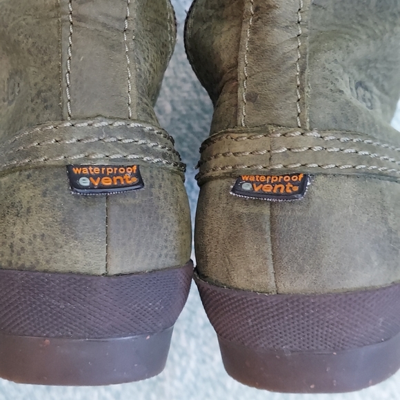 Ugg Becloud Waterproof Genuine Shearling Lined Tall Lace Up Boot Size 7 - Picture 8 of 13